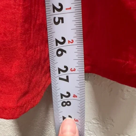 Women’s Red Ruffle Mini Dress NWT - Picture 6 of 6